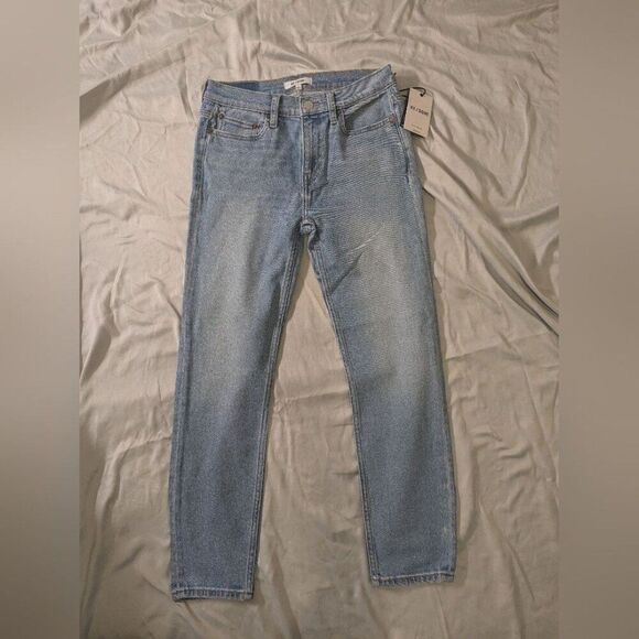 👖 MSRP $265 RE/DONE Comfort Stretch 90's High Rise Ankle Crop Jean Size 27 - Picture 4 of 12